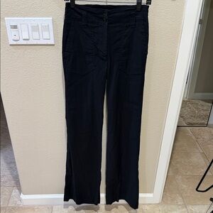 Maeve Black Wide Leg Pants